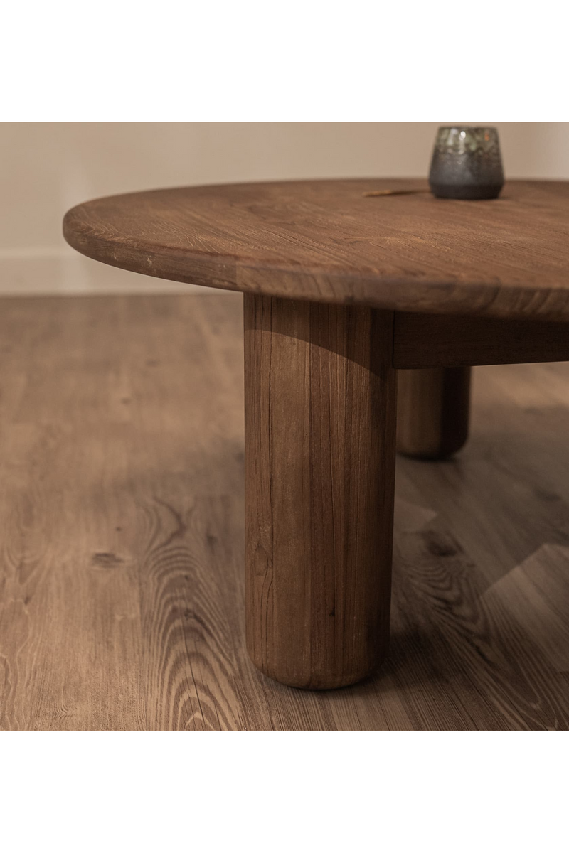 Round Teak Coffee Table | dBodhi Dino |  Woodfurniture.com