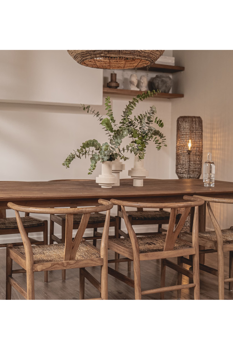 Teak Rectangular Dining Table | dBodhi Dino |  Woodfurniture.com