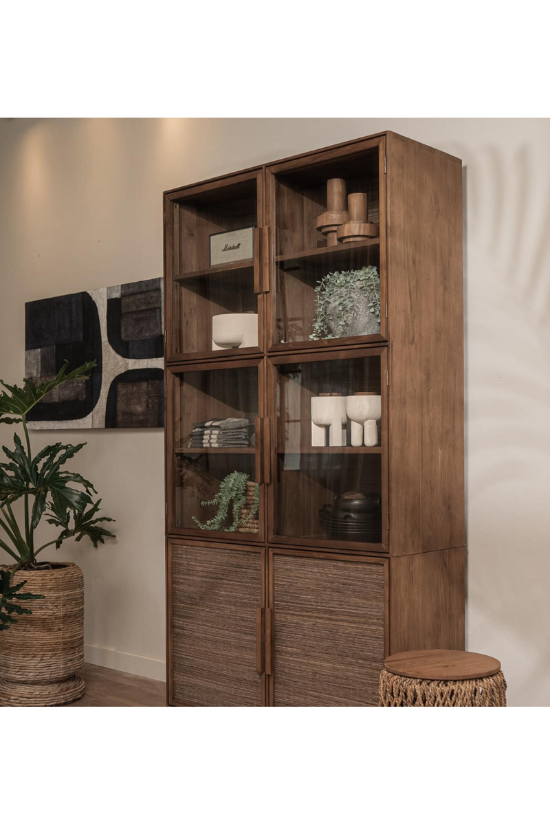 Modern Teak Display Cabinet | dBodhi Hopper | Woodfurniture.com