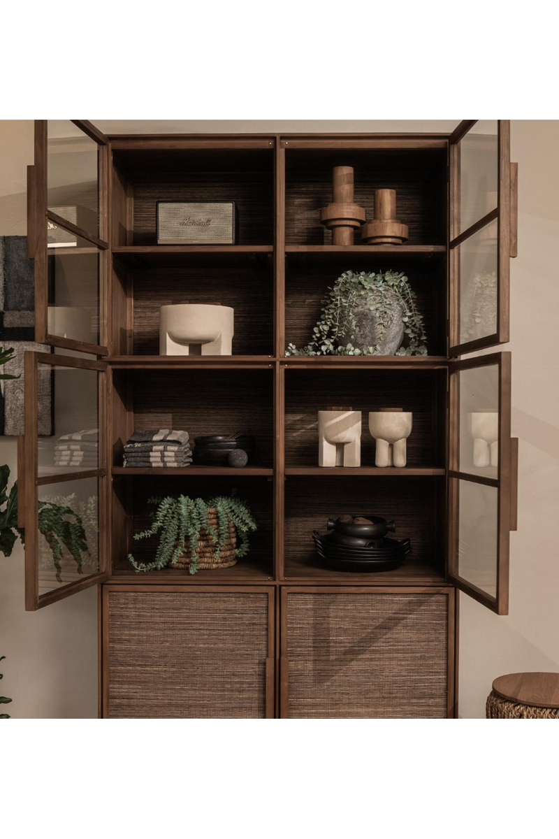 Modern Teak Display Cabinet | dBodhi Hopper | Woodfurniture.com