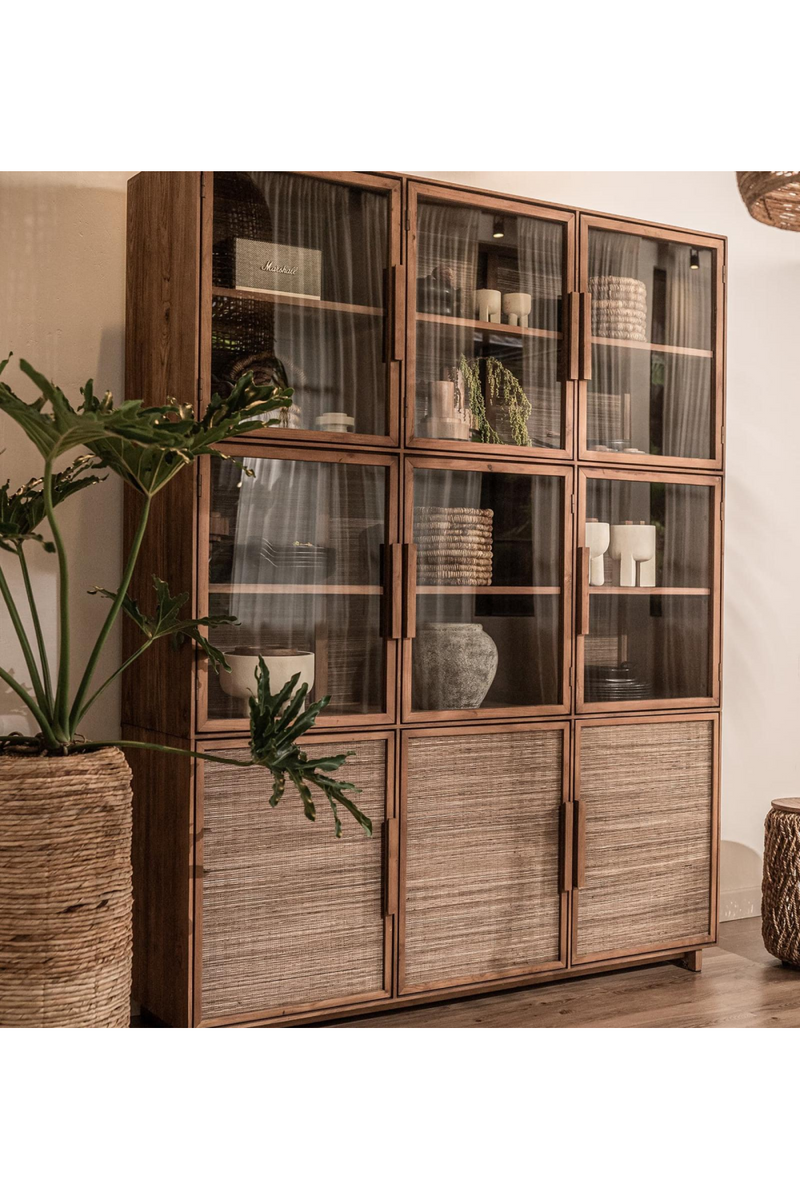 Modern Teak Display Cabinet | dBodhi Hopper | Woodfurniture.com