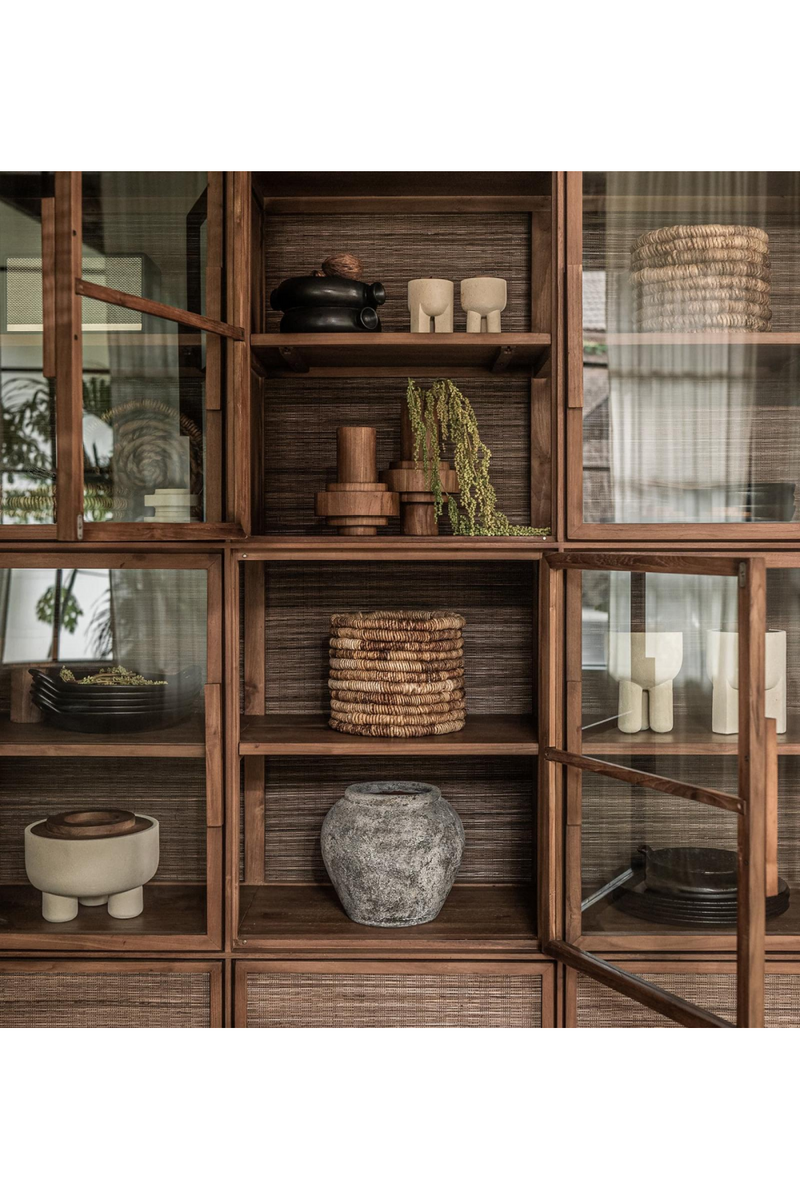 Modern Teak Display Cabinet | dBodhi Hopper | Woodfurniture.com