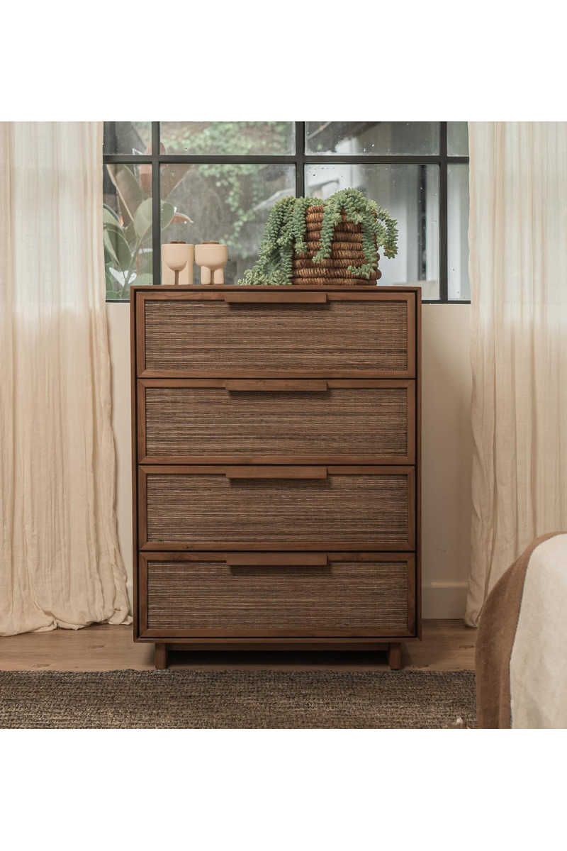 Woven Coconut Leaf Dresser | dBodhi Hopper |  Woodfurniture.com