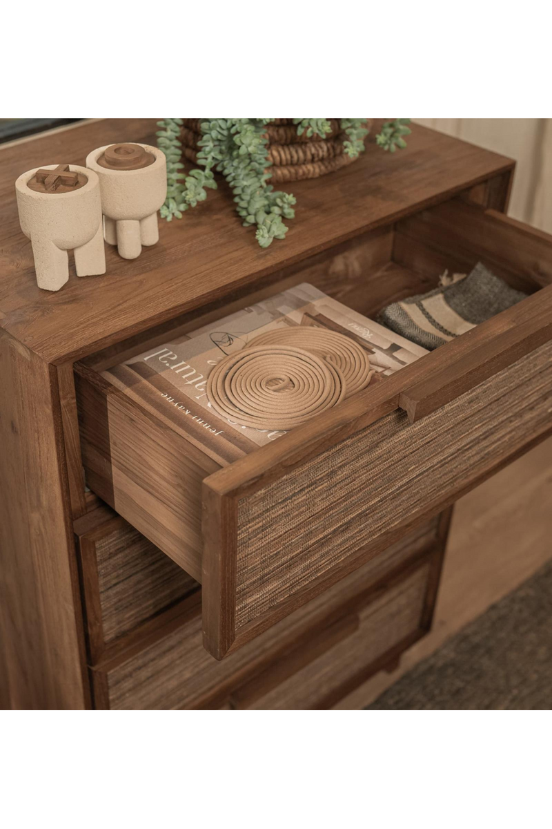 Woven Coconut Leaf Dresser | dBodhi Hopper |  Woodfurniture.com