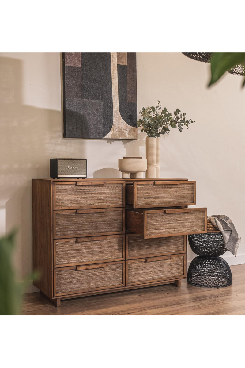 Woven Coconut Leaf Dresser | dBodhi Hopper |  Woodfurniture.com