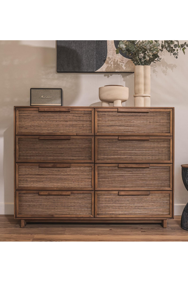 Woven Coconut Leaf Dresser | dBodhi Hopper |  Woodfurniture.com