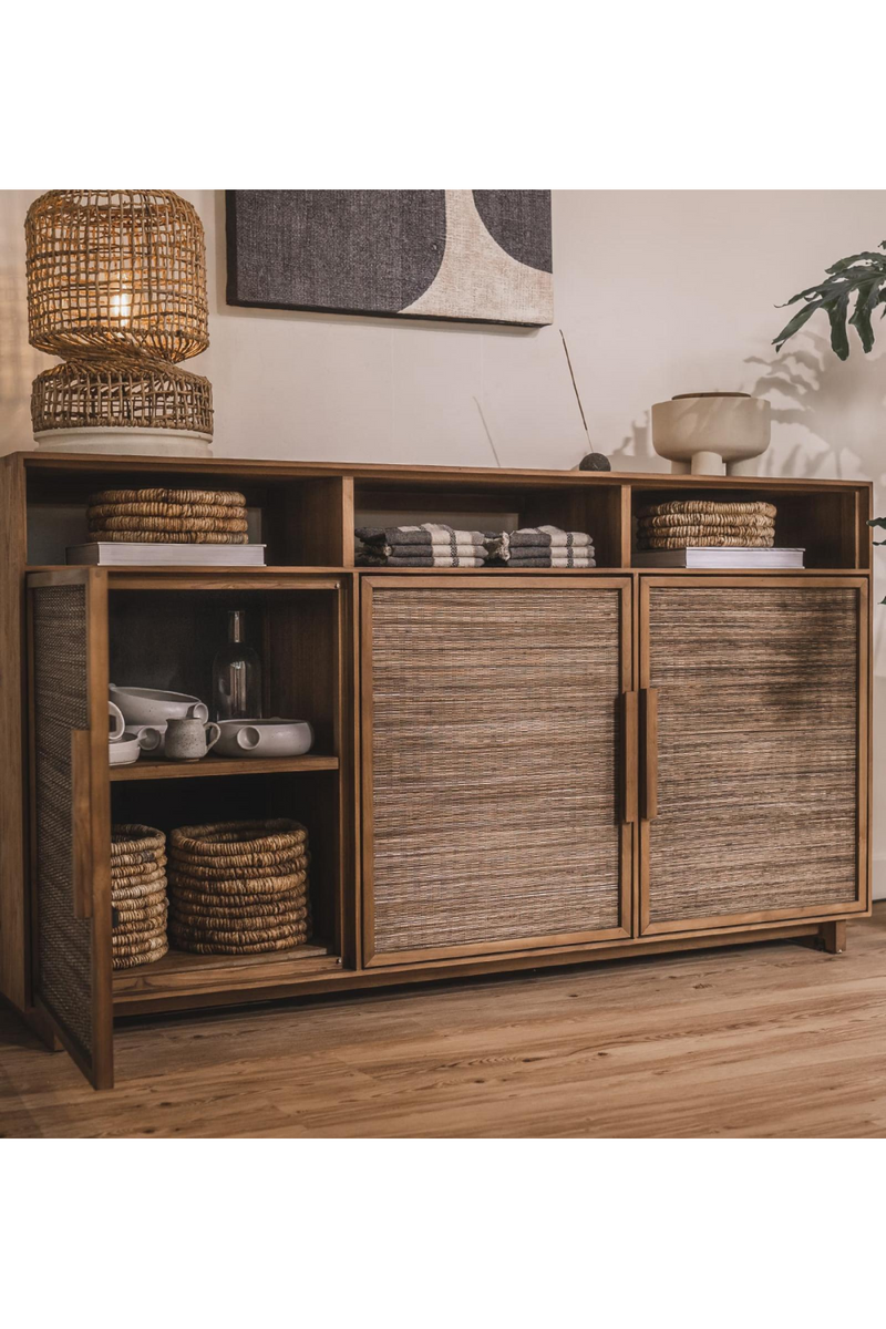 Modern Teak High Dresser | dBodhi Hopper  | Woodfurniture.com