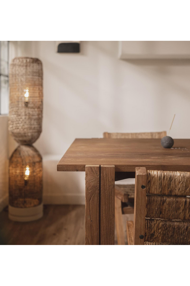 Solid Teak Dining Table | dBodhi Hopper |  Woodfurniture.com