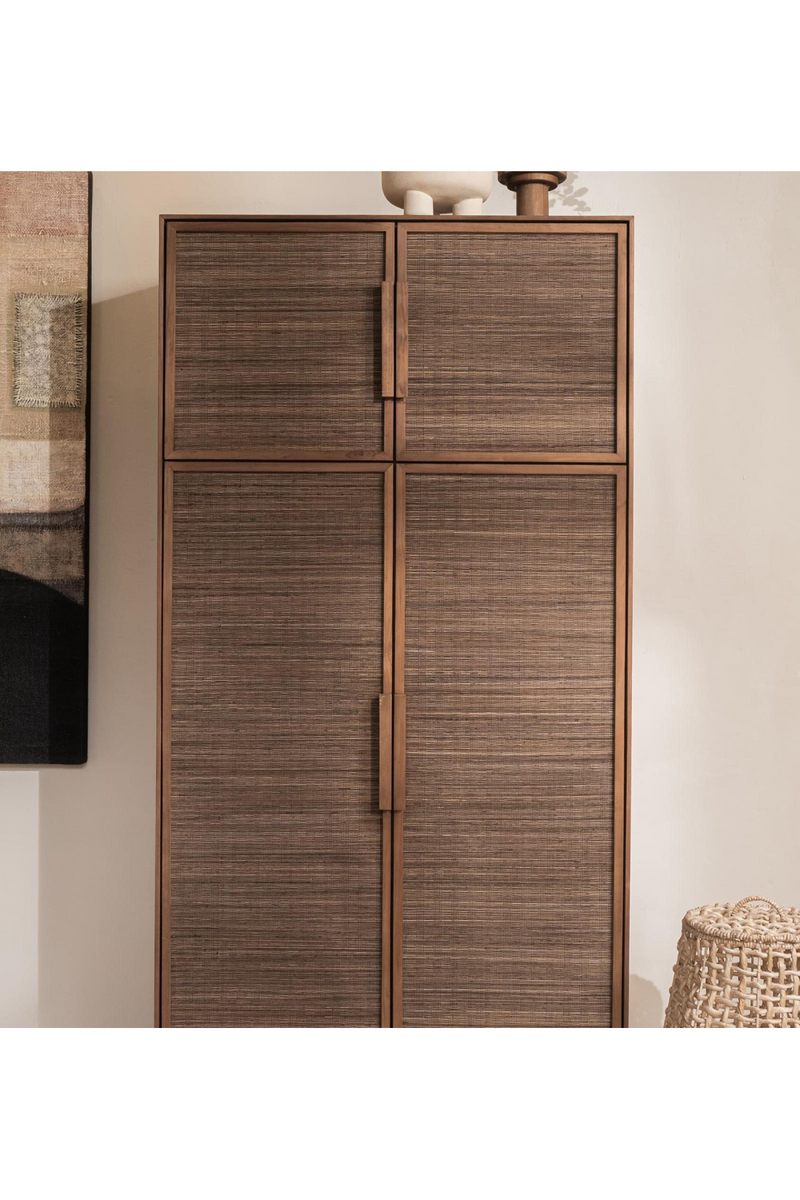 Coconut Leaf 4-Door Wardrobe | dBodhi Hopper  | Woodfurniture.com