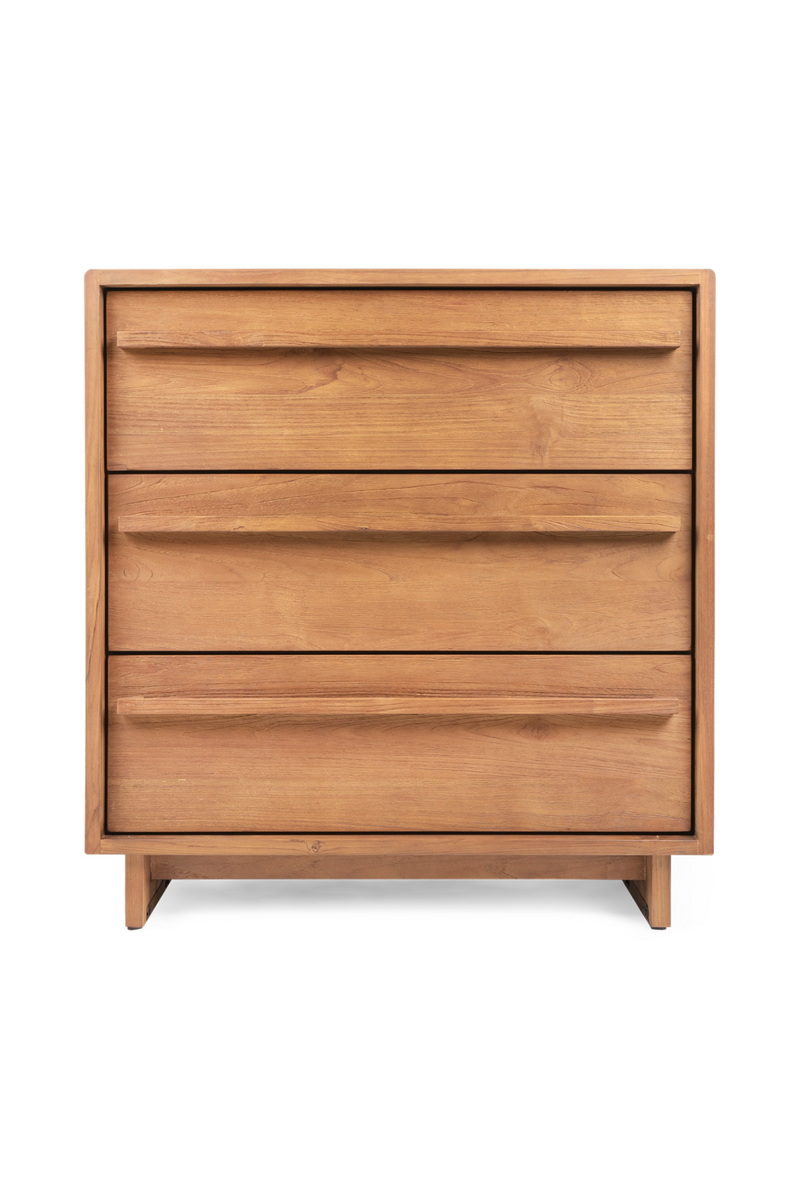 Teak Minimalist 3-Drawer Dresser | dBodhi Inline | Woodfurniture.com