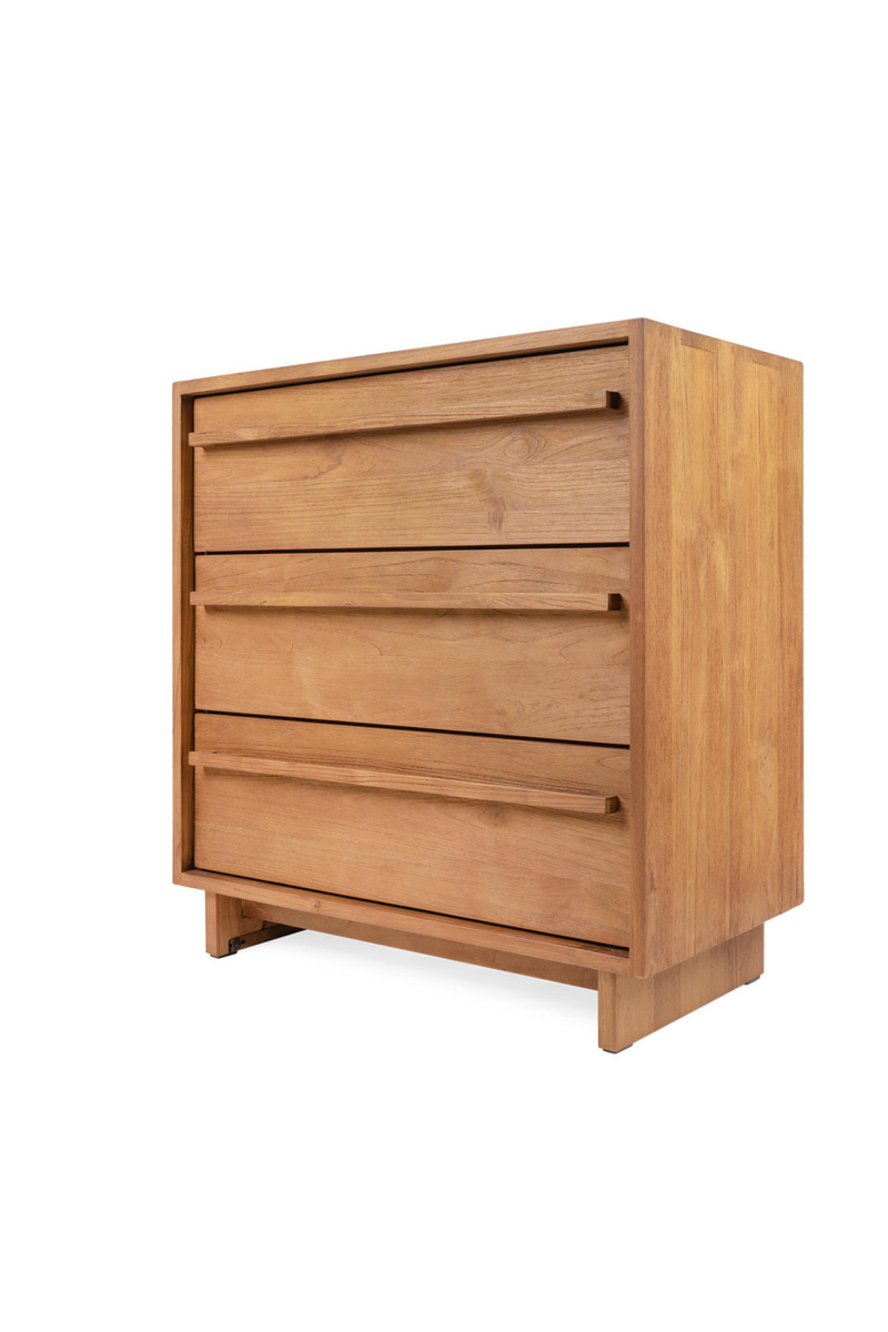 Teak Minimalist 3-Drawer Dresser | dBodhi Inline | Woodfurniture.com