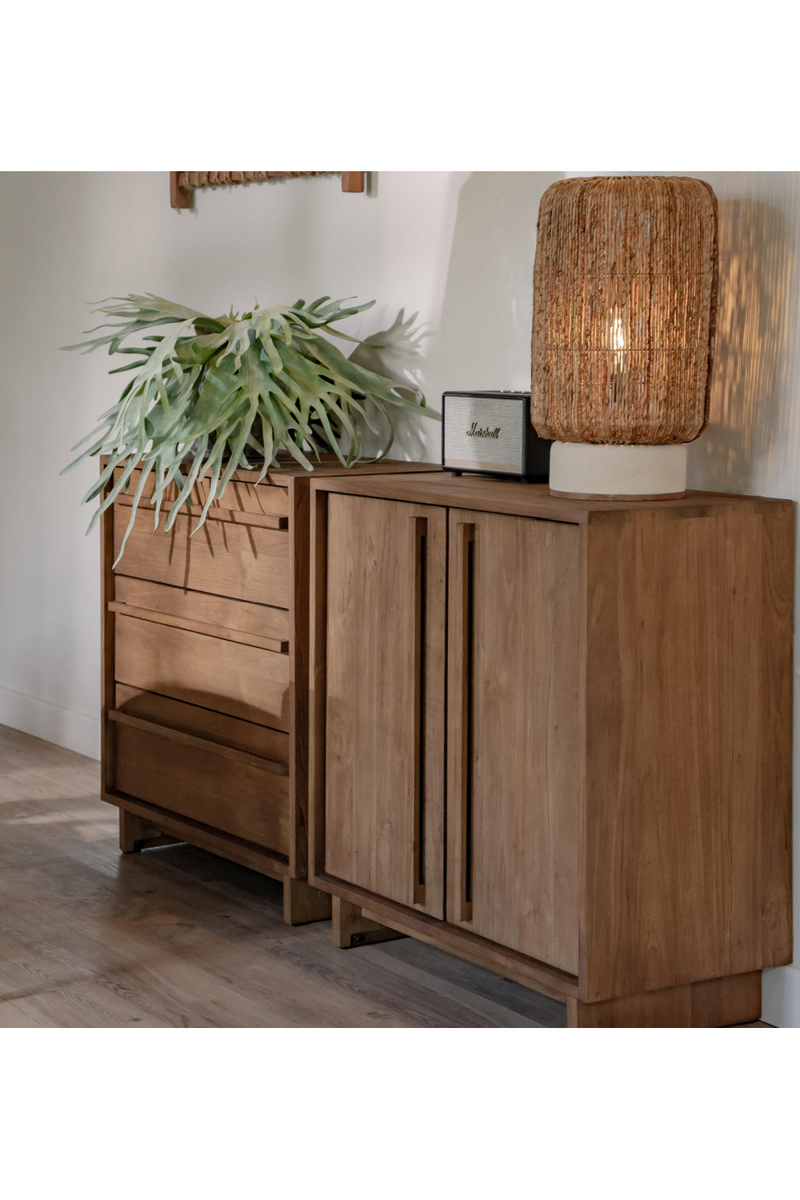 Teak Minimalist Dresser | dBodhi Inline |  Woodfurniture.com