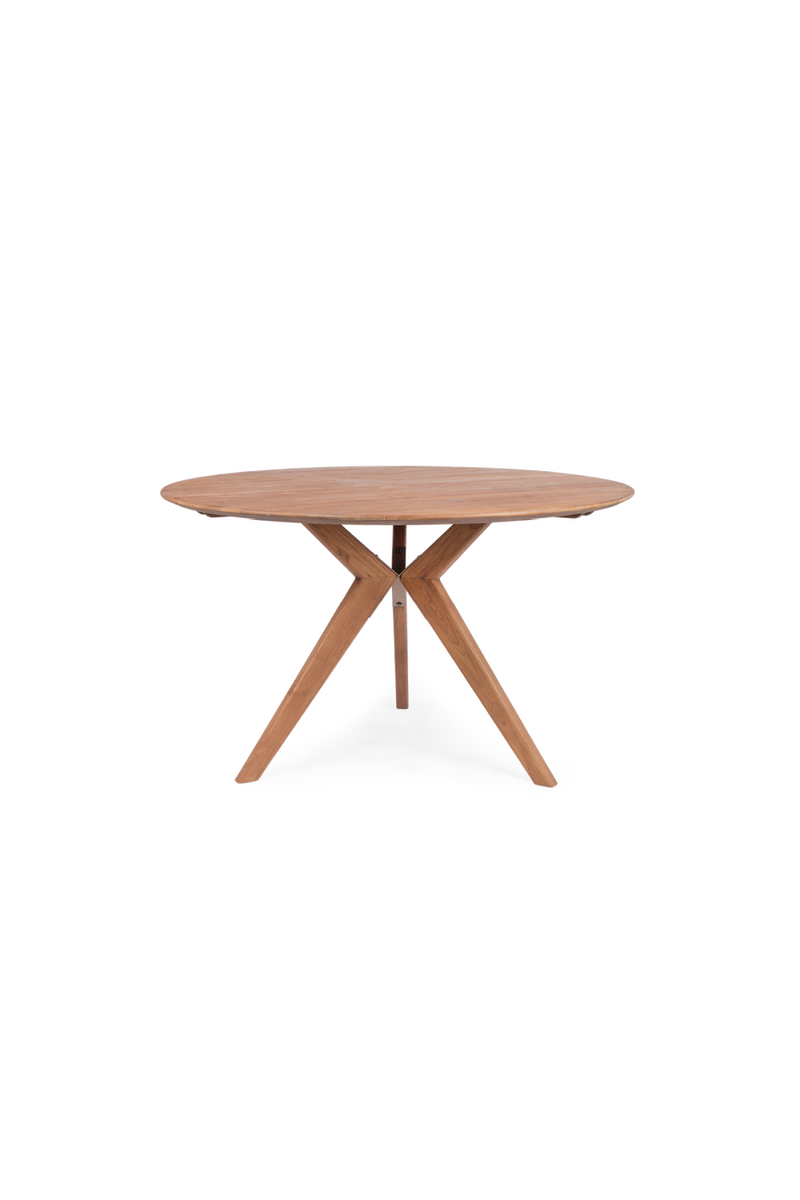 Teak Round Dining Table | dBodhi Kupu-Kupu |  Woodfurniture.com