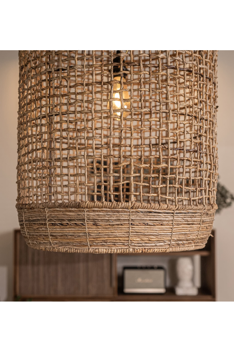 Abaca Rustic Lampshade | dBodhi Brandy Koi |  Woodfurniture.com