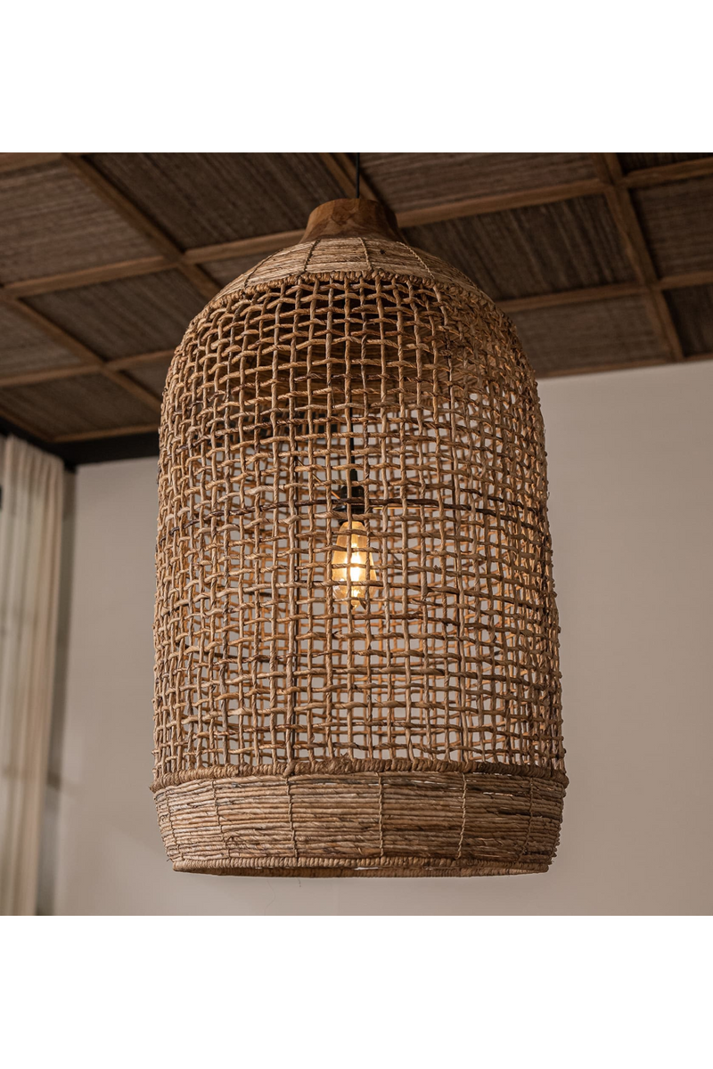 Abaca Rustic Lampshade | dBodhi Brandy Koi |  Woodfurniture.com