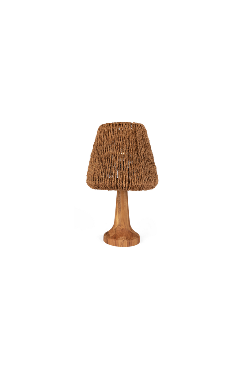 Woven Coconut Fiber Table Lamp | dBodhi Ben  | Woodfurniture.com 