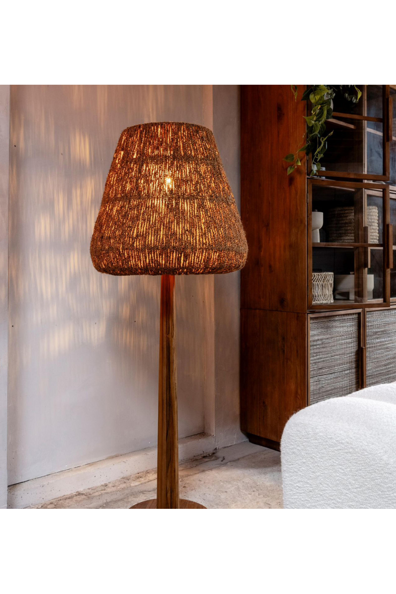 Woven Coconut Fiber Floor Lamp | dBodhi Big Ben  | Woodfurniture.com