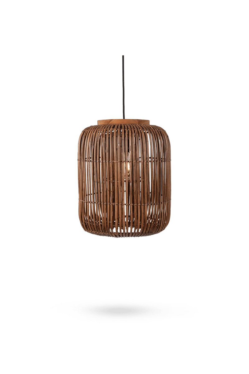 Rattan Cane Hanging Lamp | dBodhi Barrel | Woodfurniture.com