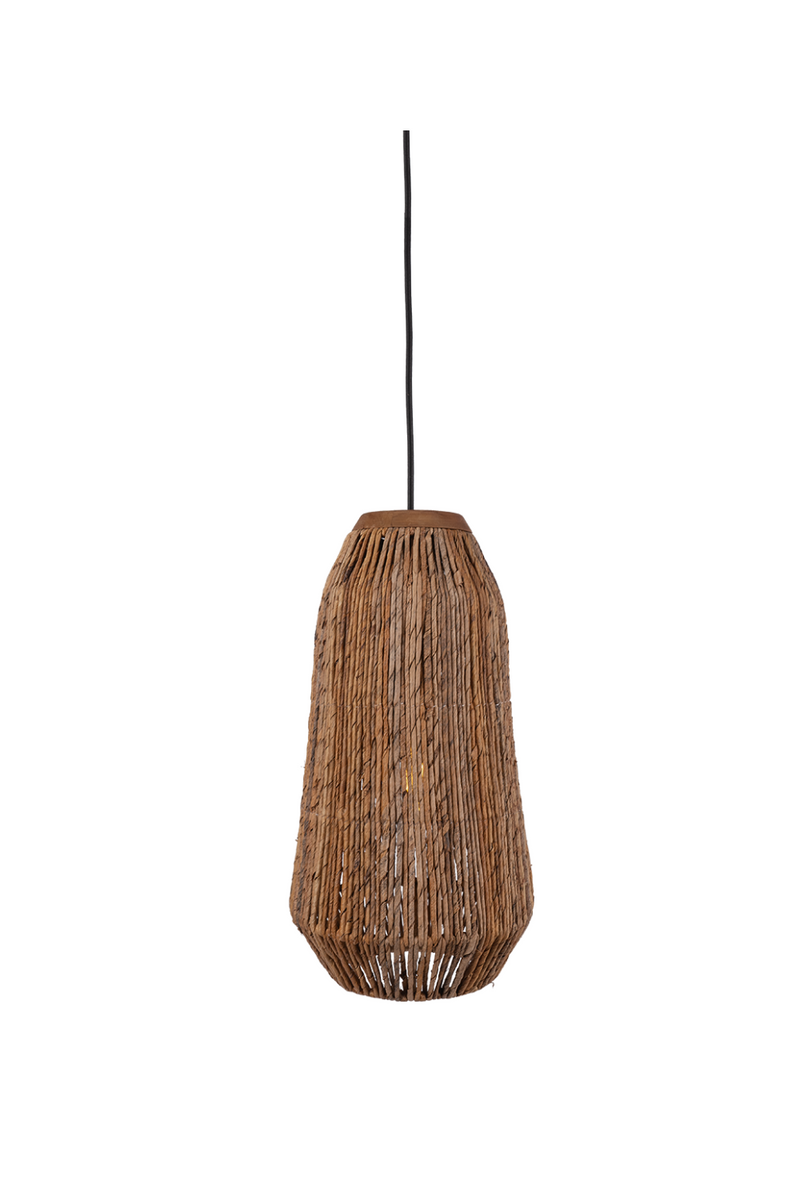 Abaca Weave Hanging Lamp | dBodhi Cone |  Woodfurniture.com