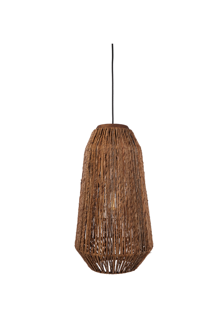 Abaca Weave Hanging Lamp | dBodhi Cone |  Woodfurniture.com