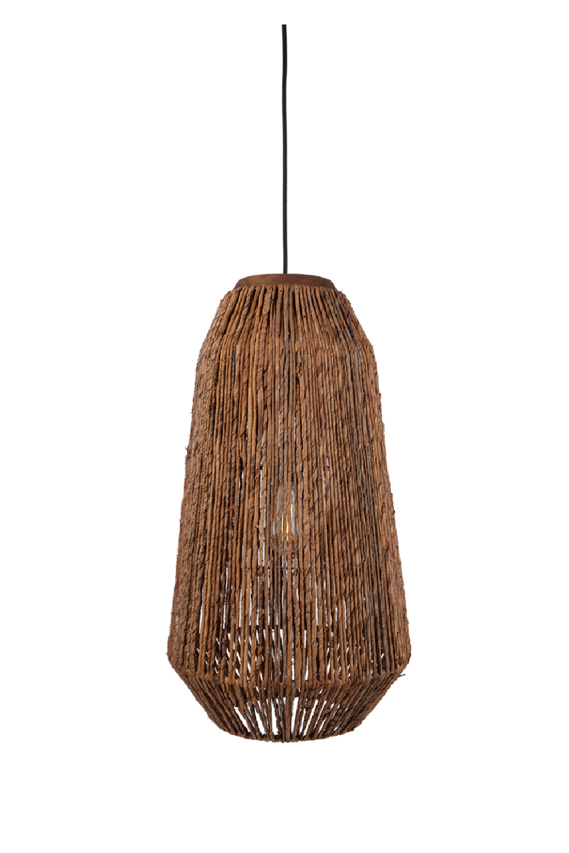 Abaca Weave Hanging Lamp | dBodhi Cone |  Woodfurniture.com