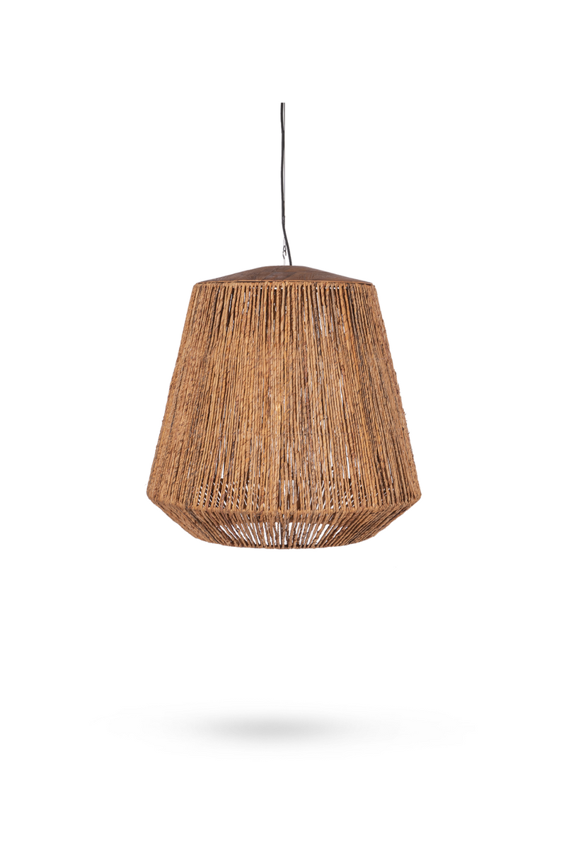 Modern Abaca Hanging Lamp | dBodhi Crown |  Woodfurniture.com