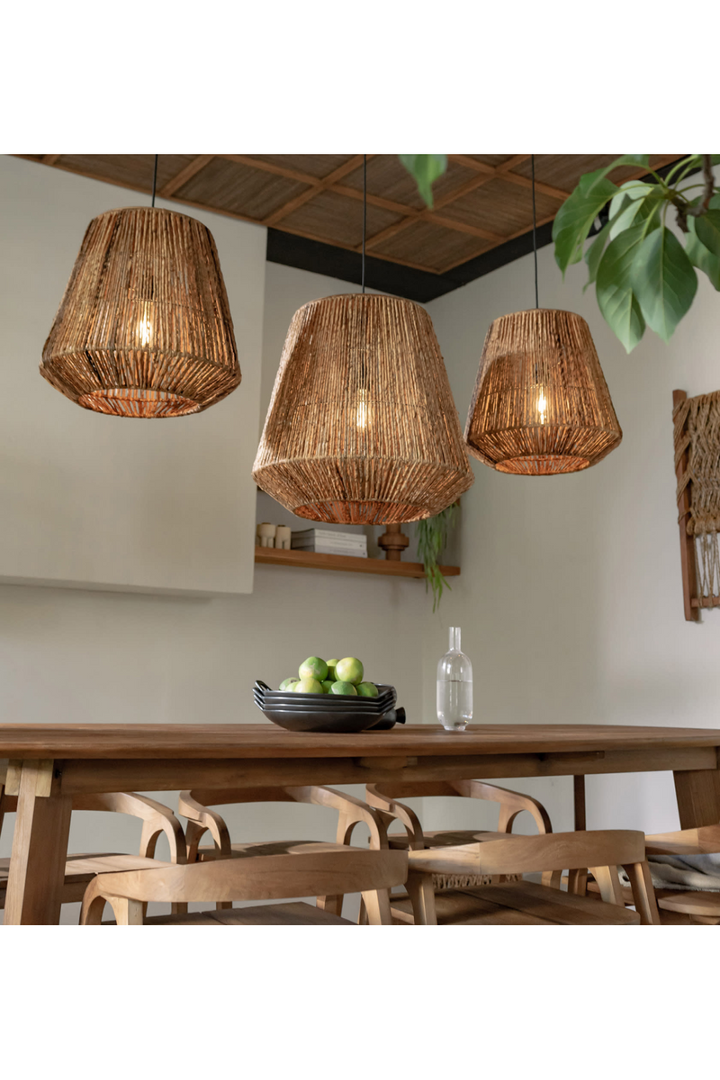 Modern Abaca Hanging Lamp | dBodhi Crown |  Woodfurniture.com