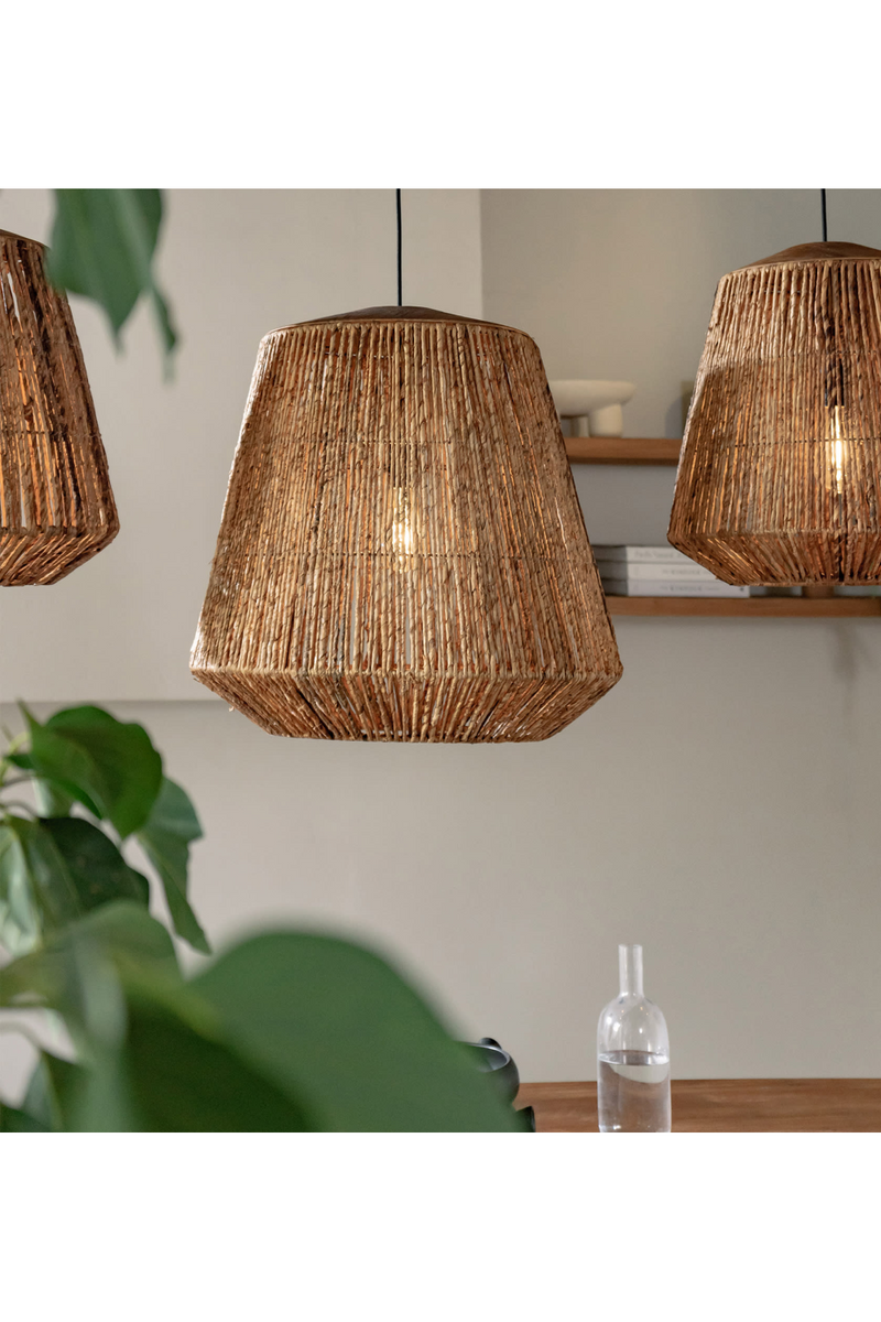 Modern Abaca Hanging Lamp | dBodhi Crown |  Woodfurniture.com