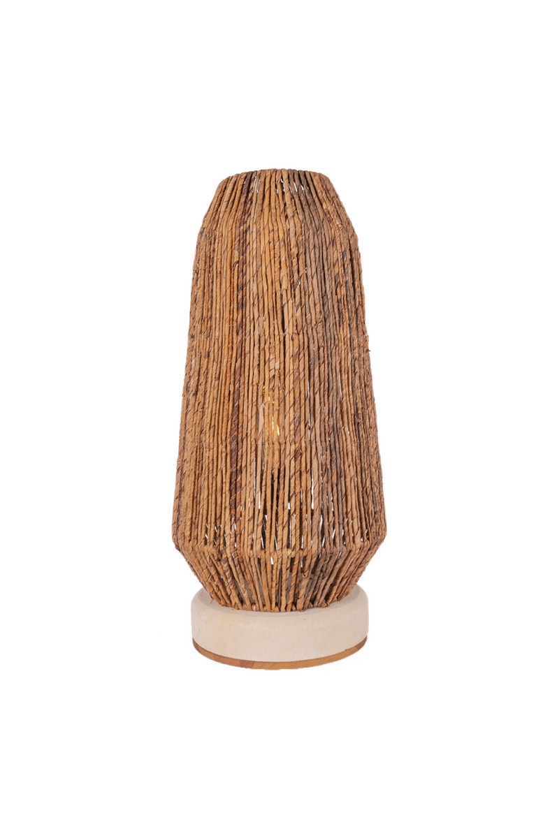 Diamond-Shaped Fiber Table Lamp | dBodhi Obelisk |  Woodfurniture.com