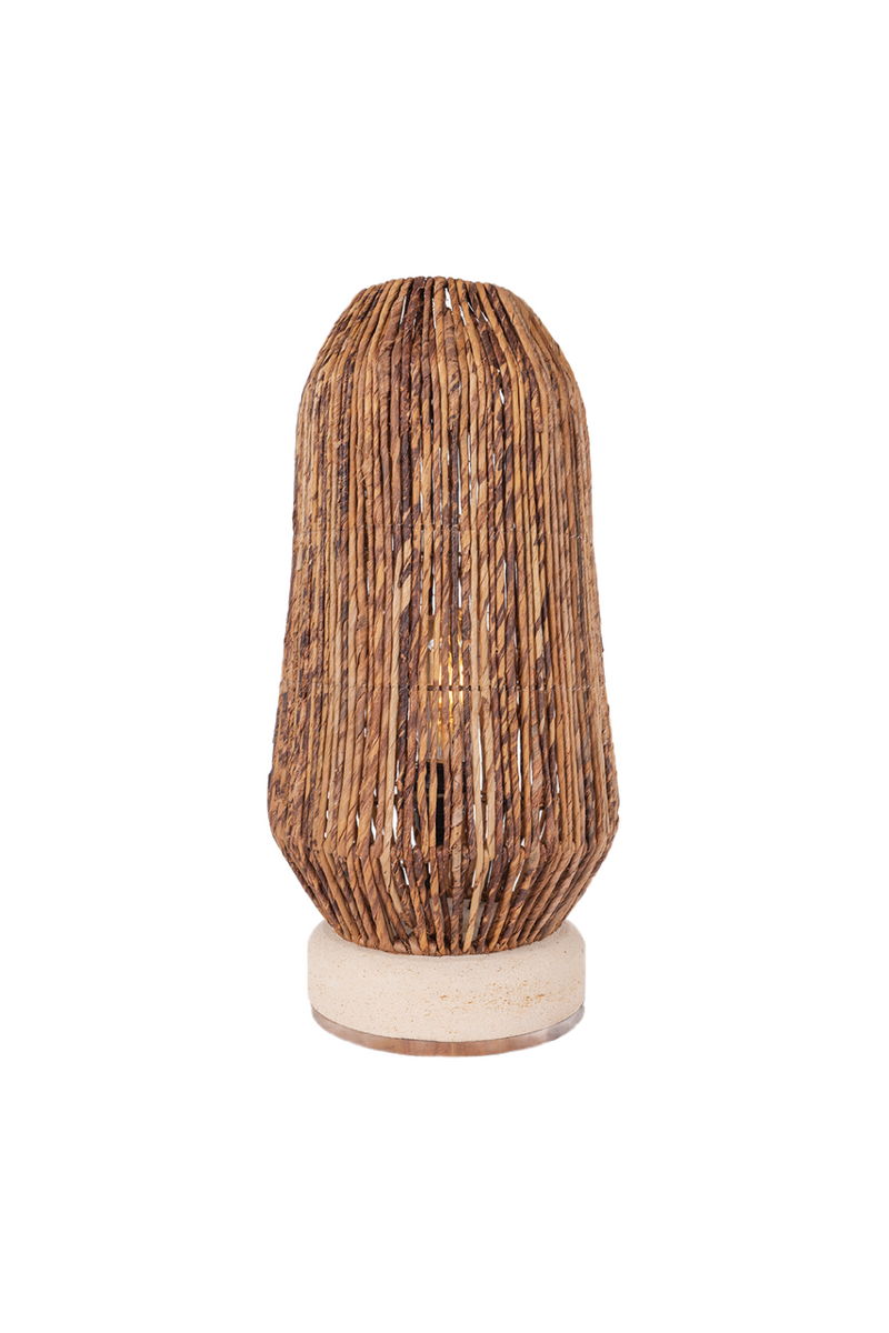 Diamond-Shaped Fiber Table Lamp | dBodhi Obelisk |  Woodfurniture.com