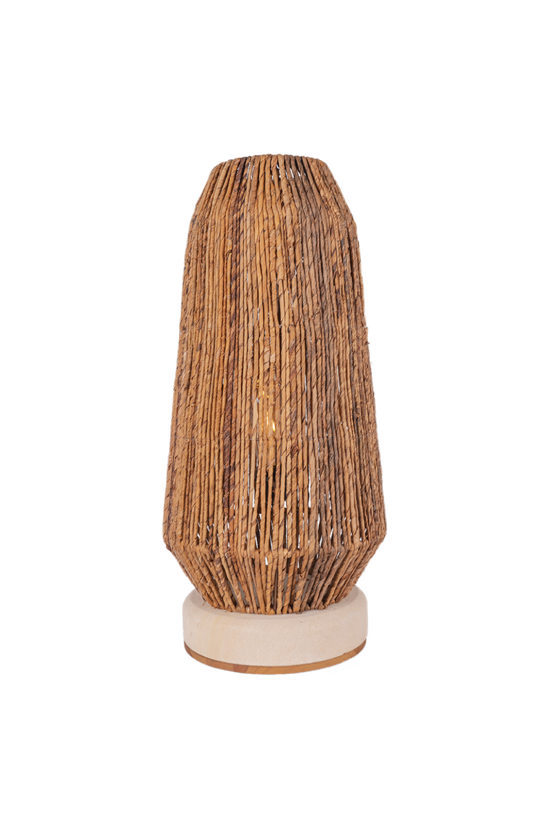 Diamond-Shaped Fiber Table Lamp | dBodhi Obelisk |  Woodfurniture.com