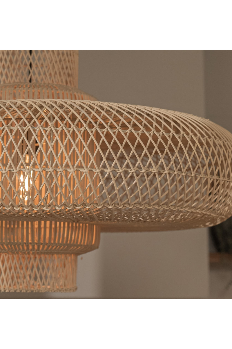 Natural Rattan Modern Lampshade | dBodhi Organo |  Woodfurniture.com