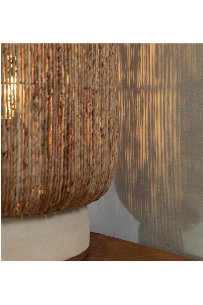 Woven Abaca Table Lamp | dBodhi Palma |  Woodfurniture.com