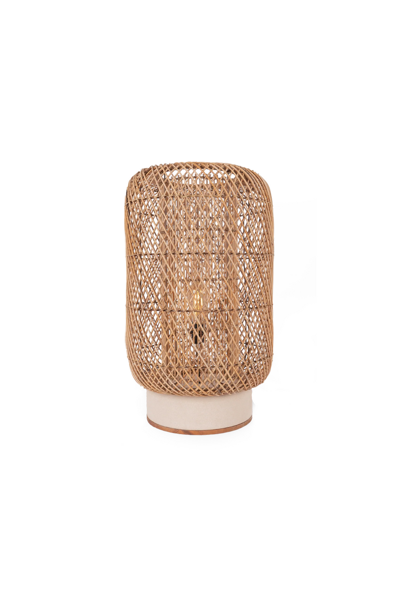 Natural Rattan Table Lamp | dBodhi Palma | Woodfurniture.com