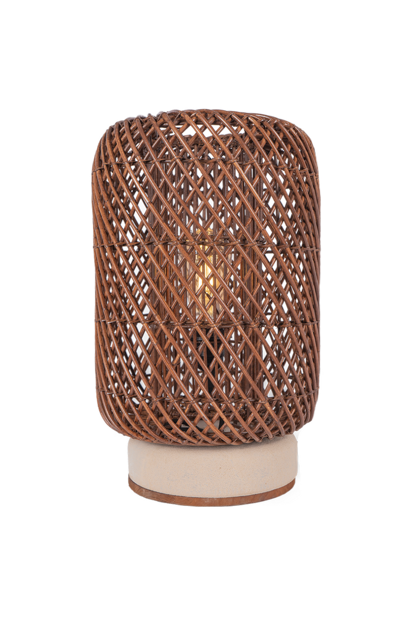 Brown Rattan Table Lamp | dBodhi Palma |  Woodfurniture.com