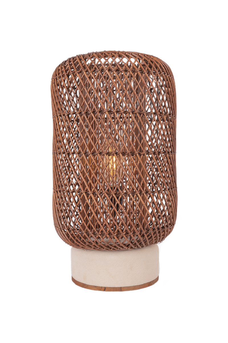 Brown Rattan Table Lamp | dBodhi Palma |  Woodfurniture.com