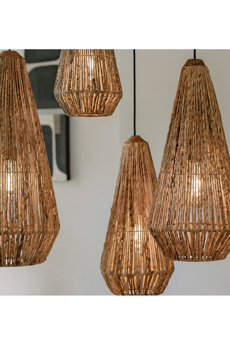 Woven Abaca Hanging Lamp | dBodhi Ruby | Oroatrade.com