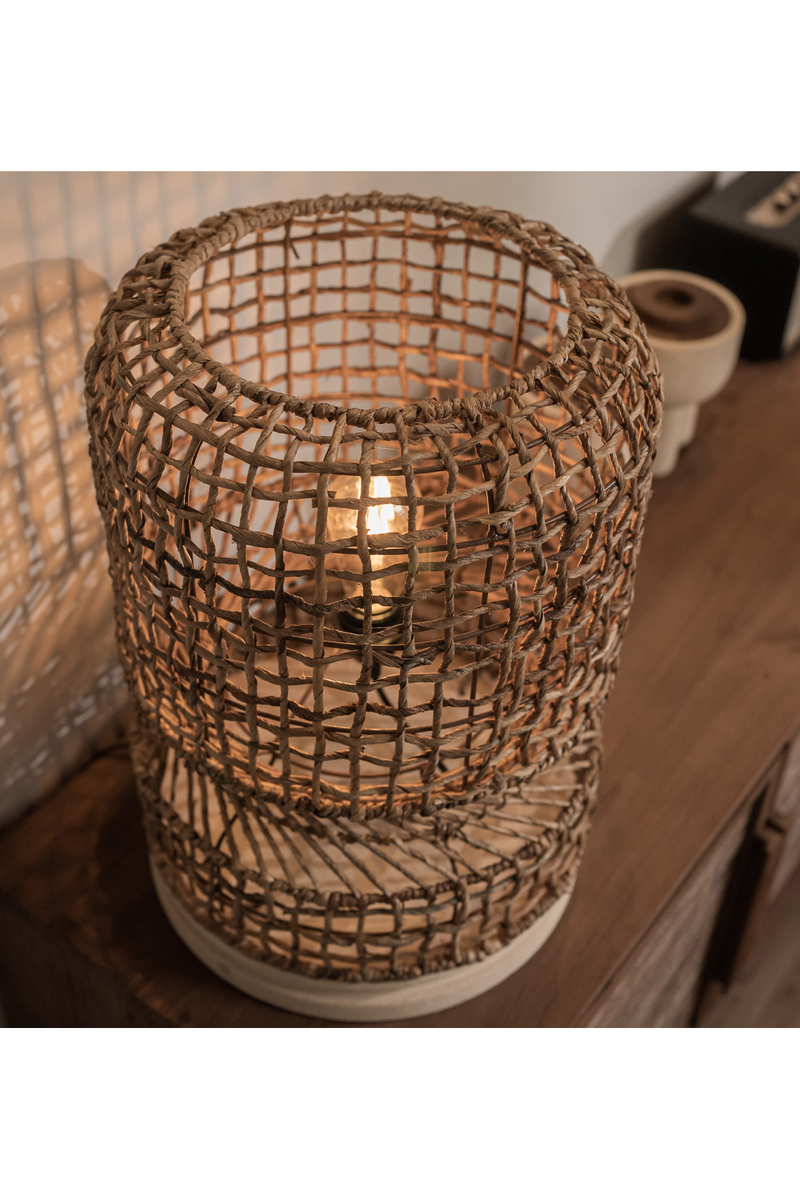 Abaca Wide Table Lampshade | dBodhi Twister |  Woodfurniture.com