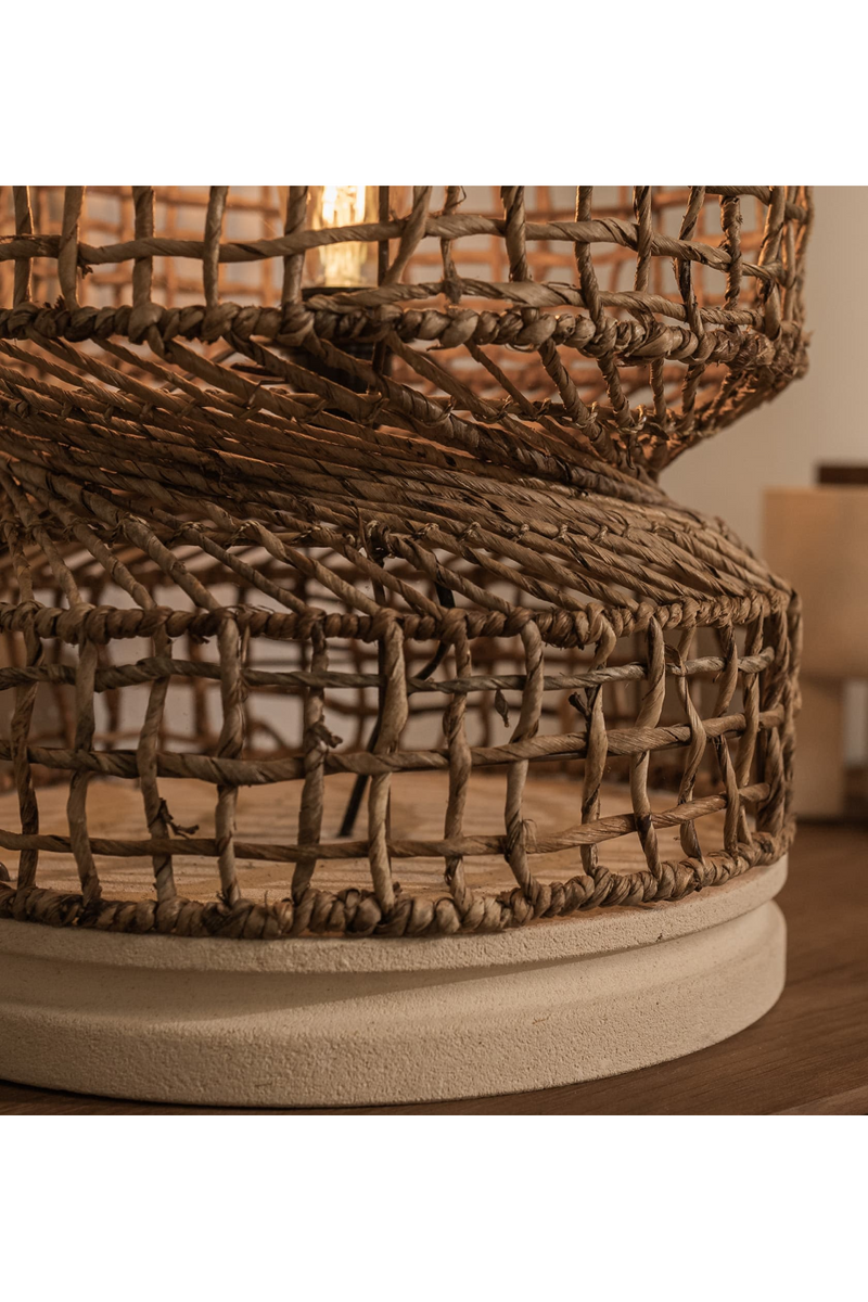 Abaca Wide Table Lampshade | dBodhi Twister |  Woodfurniture.com