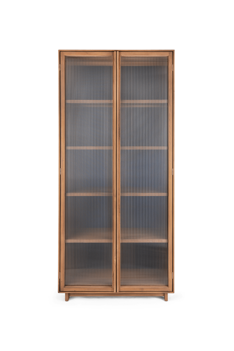 Scandi Teak Display Cabinet | dBodhi Motion | Woodfurniture.com