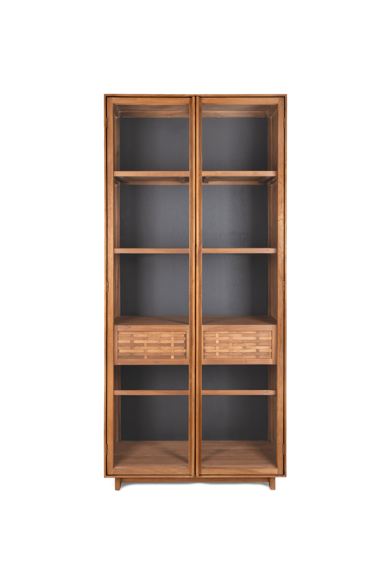 Scandi Teak Display Cabinet | dBodhi Motion | Woodfurniture.com