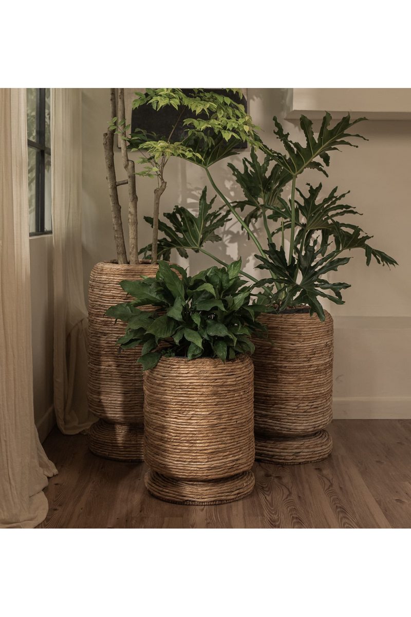 Abaca Cover Pot | dBodhi Cone |  Woodfurniture.com