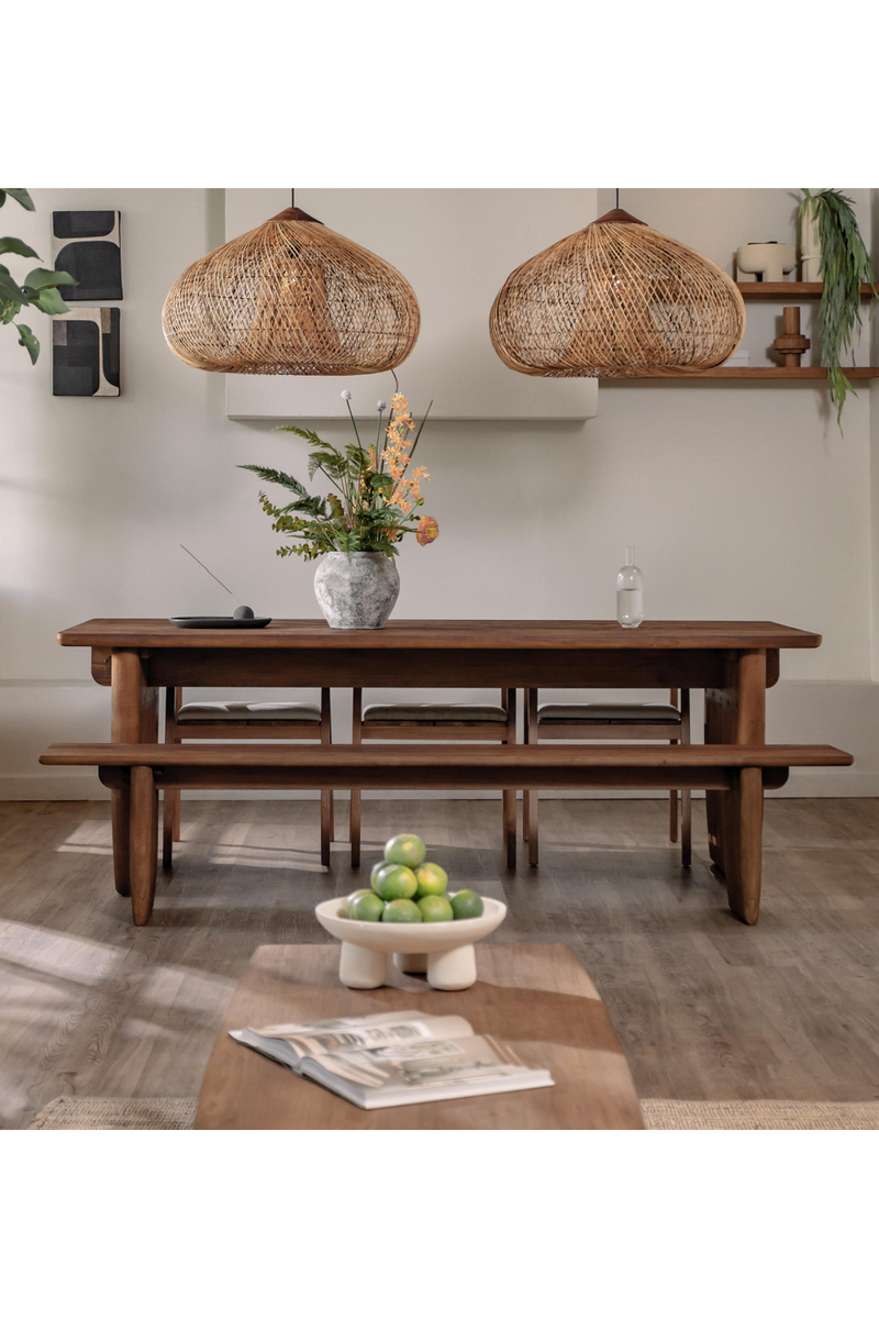 Solid Teak Dining Table | dBodhi Nova | Woodfurniture.com