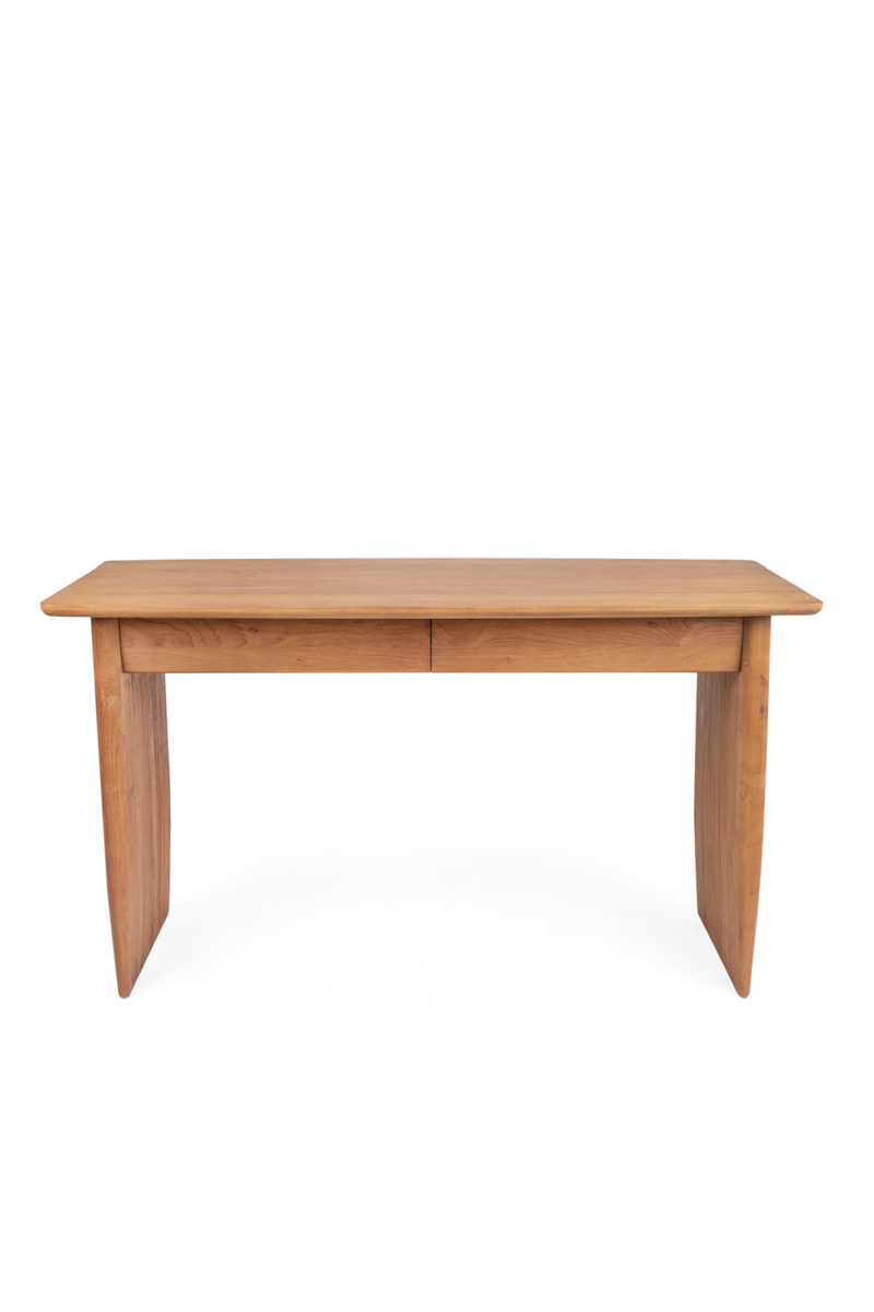 Teak 2-Drawer Writing Desk | dBodhi Nova | Woodfurniture.com