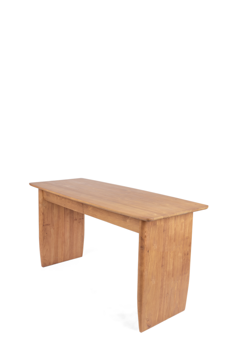 Teak 2-Drawer Writing Desk | dBodhi Nova | Woodfurniture.com