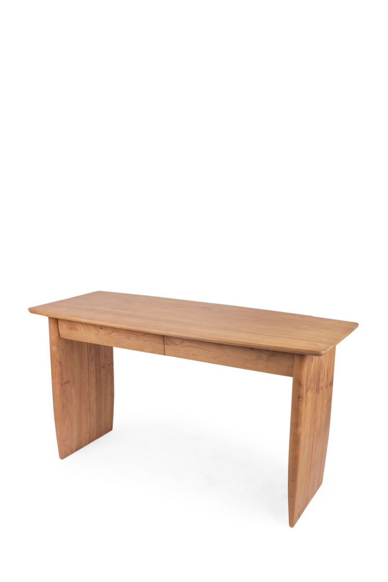 Teak 2-Drawer Writing Desk | dBodhi Nova | Woodfurniture.com