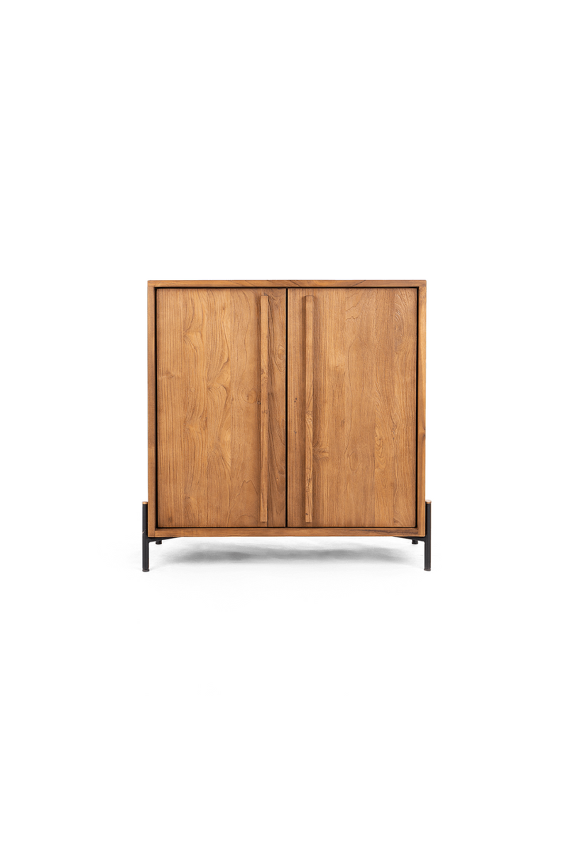 Modern Teak 2-Door Dresser | dBodhi Outline | Woodfurniture.com