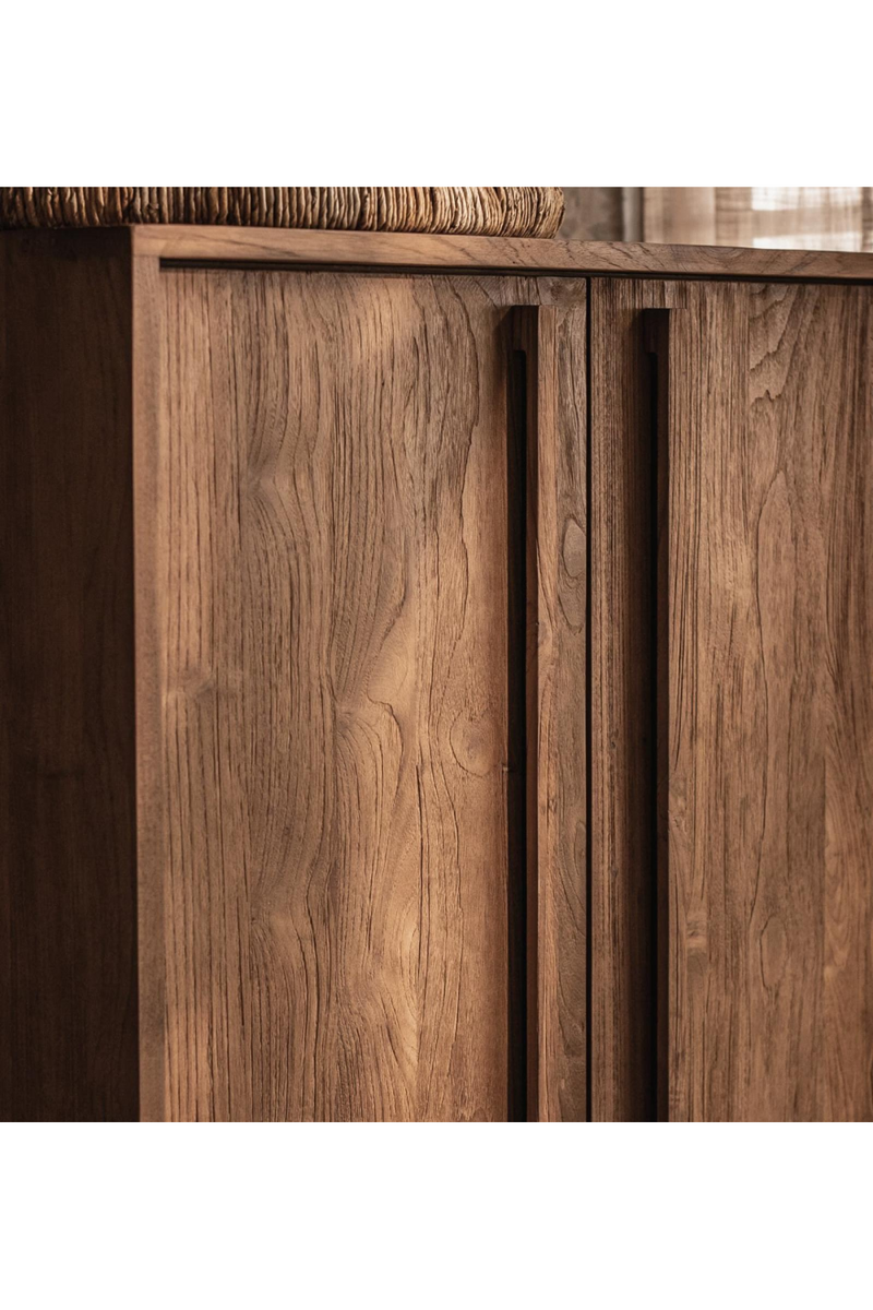 Modern Teak 2-Door Dresser | dBodhi Outline | Woodfurniture.com