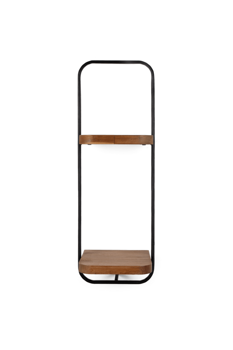 Oval-Framed Modular Wall Shelf | dBodhi Shelfmate |  Woodfurniture.com