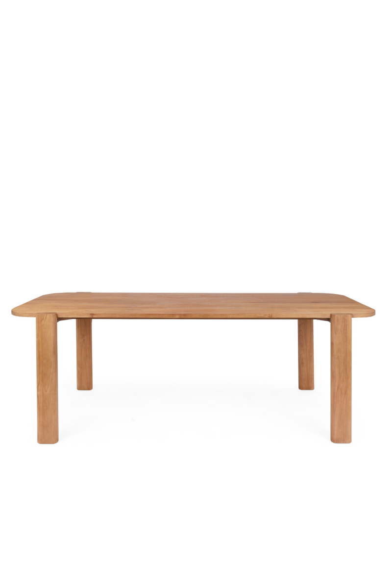 Solid Teak Minimalist Dining Table | dBodhi Pleun | Woodfurniture.com